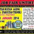 Informasi Job Fair FT UNTIRTA Januari 2014 Informasi Job Fair FT UNTIRTA Januari 2014